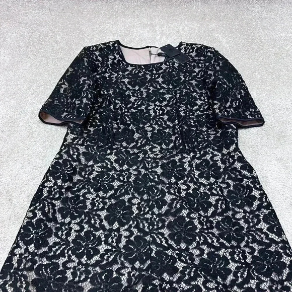 BCBGMAXAZRIA Romper Haile Women’s Black Short Sleeve Size Medium NWT - Picture 6 of 11